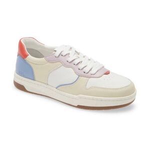 Madewell Women Court Color Block Leather Sneakers Size 8